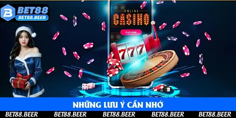 Những lưu ý cần nhớ Những lưu ý cần nhớ