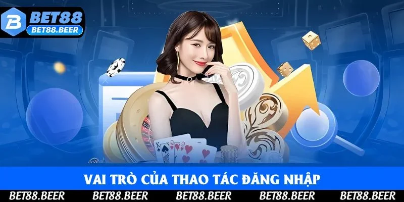Vai trò của thao tác đăng nhập Vai trò của thao tác đăng nhập